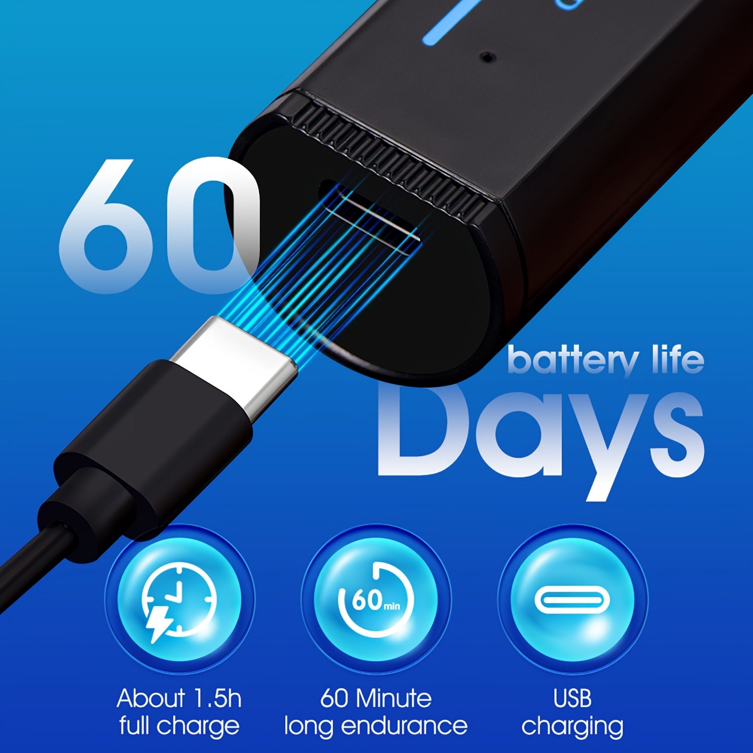 3-in-1 Men'S Electric Grooming Kit - Nose & Ear Hair Trimmer, Eyebrow Shaper, USB Rechargeable, Lithium Battery, ABS Material - Ideal Gift for Him, USB Rechargeable Groomer|Sleek Design|USB Charging Feature, Nose Hair Trimme