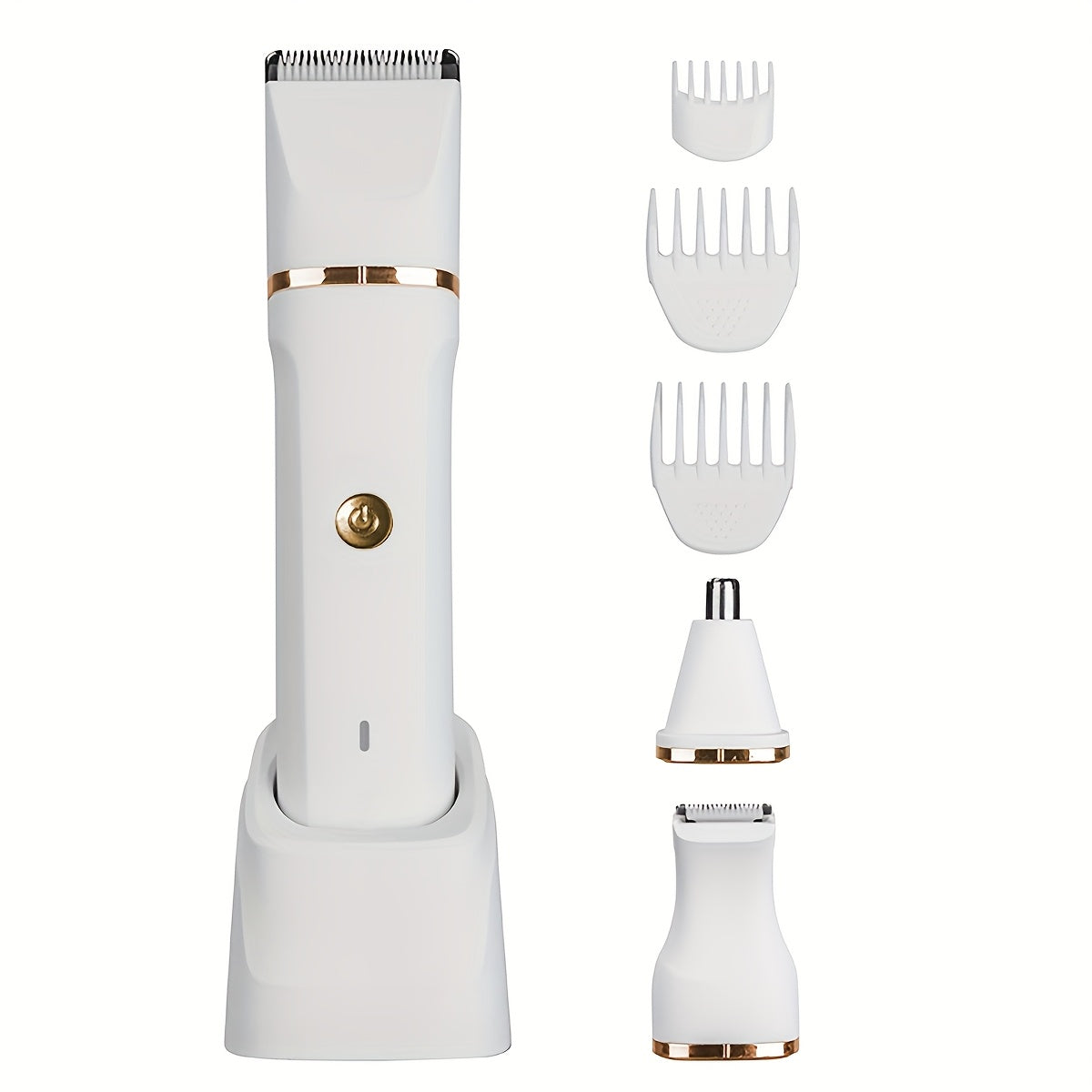 Men's Body Hair Trimmer Men's Groin Trimmer Nose Hair Trimmer Multi-Functional Body Hair Trimmer USB Charging for Full Body Hair Removal on Legs, Arms and Underarms
