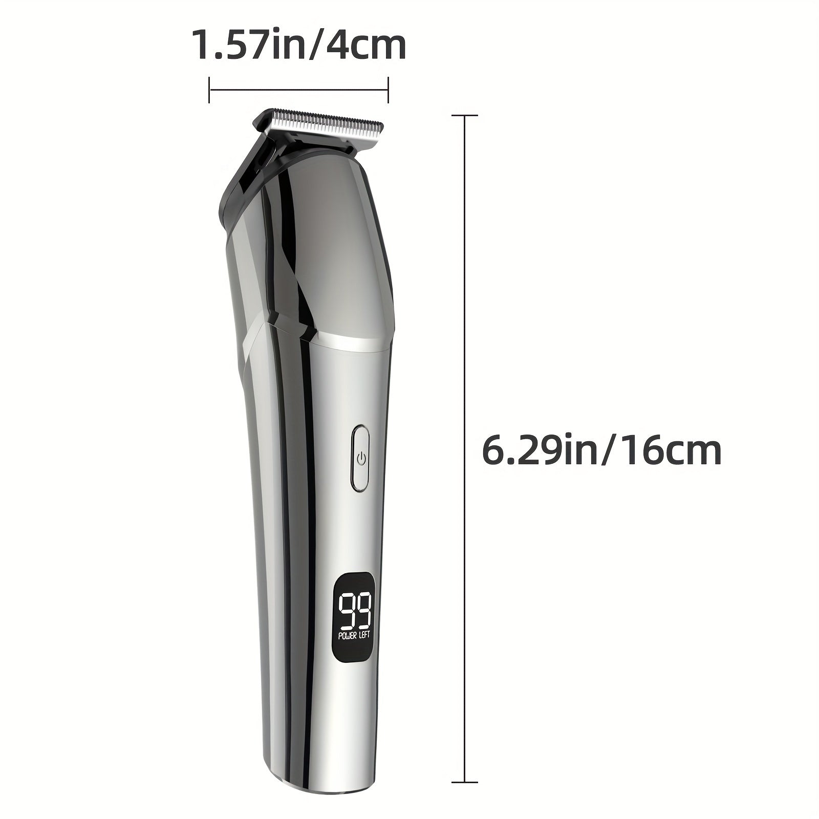 Cordless USB Rechargeable 10-in-1 Men's Grooming Kit - Beard Trimmer, Hair Clippers, Body & Nose Hair Trimmer with Precision Blades, 600mAh Lithium Battery - Ideal Gift for Him, Includes Charging Stand, Barber Accessories