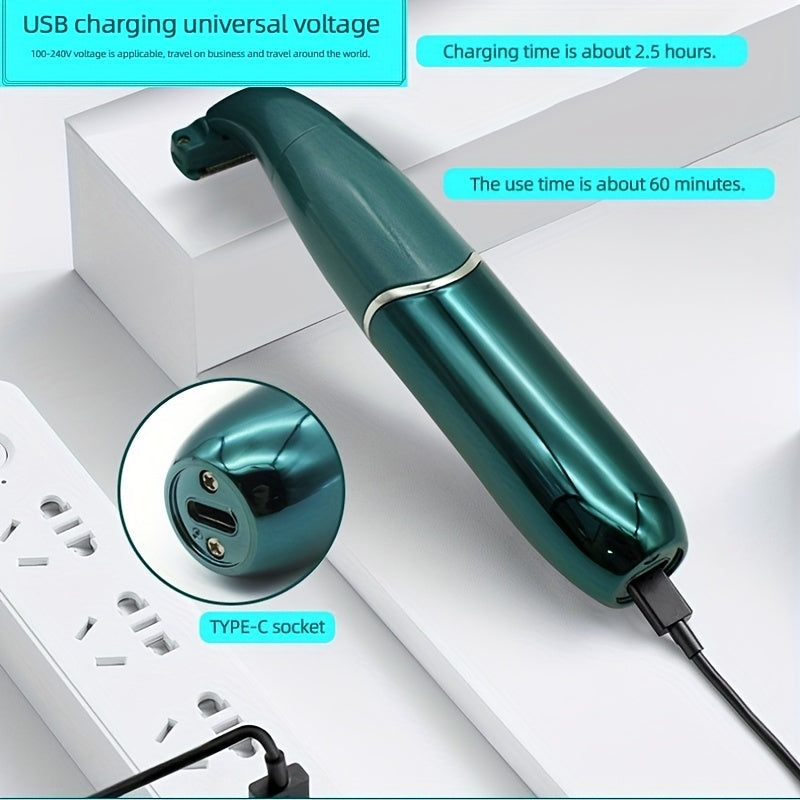 4-in-1 Electric Shaver Charging Type Women'S Hair Removal Instrument Bikini Body Hair Trimmer Nose Hair Trimmer Electric Eyebrow Shaver Multifunctional Shaver