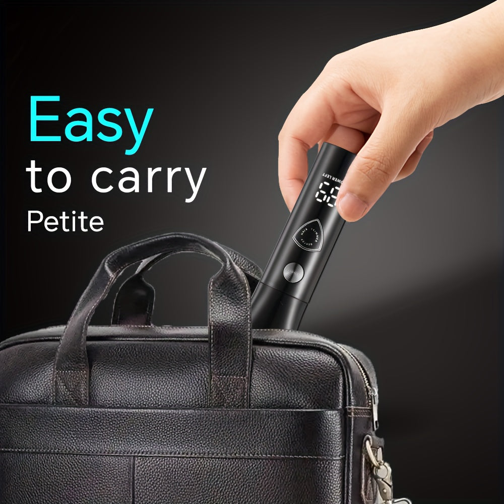 Five In One Professional Men's Body Hair Trimmer, Groin And Body Trimmer, with Built-in USB Charging Port, Multifunctional Trimmer, Essential for Home And Travel, And Also A Good Choice for Father's Day Gifts