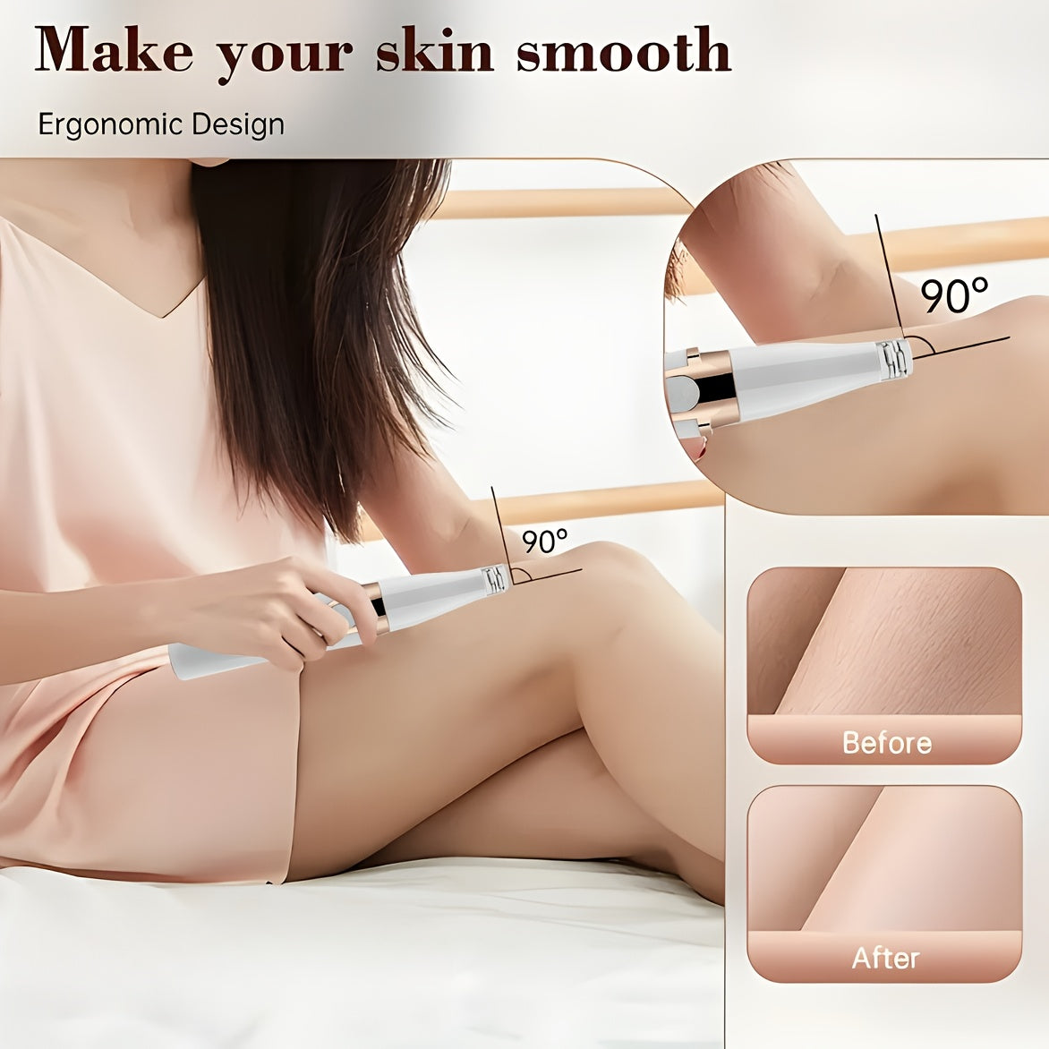 5-in-1 Women'S Electric Shaver - USB Rechargeable Bikini and Eyebrow Trimmer, Leg Hair Remover, Nose Hair Remover, Multifunctional Beauty Set, 5-in-1 Women'S Shaver, Personal Care Device, Perfect Gift for Friends