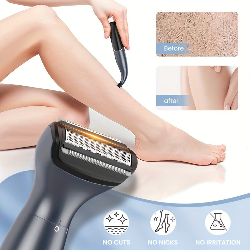 [Painless Razor] 6in 1 Electric Razors for Women&Men | Bikini Trimmer, Hair Remover Kit for Face, Eyebrow, Nose, Arms, Legs And Pubic Hair, Wet And Dry Painless Razor Rechargeable Portable