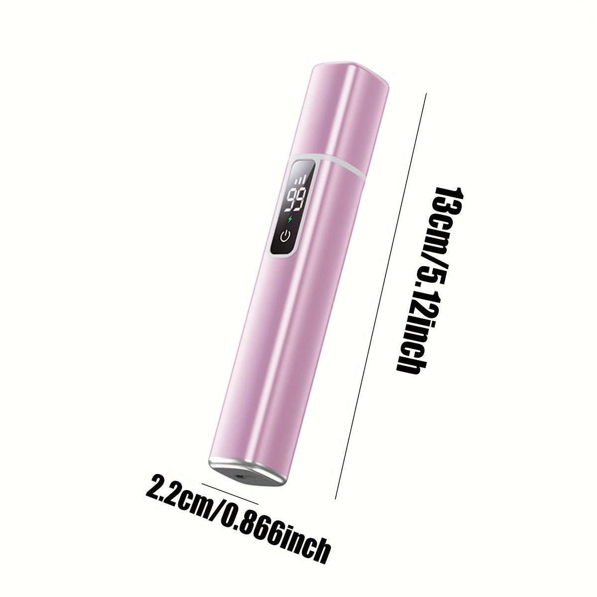 [2-in-1 Hair Trimmer] 2-in-1 Multi-functional Women's Electric Ear and Nose Hair Trimmer | Portable, USB Charging Type C, Long Press Boot, Three Speed Regulation | Holiday Gift
